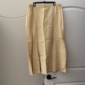 FLAX maxi skirt